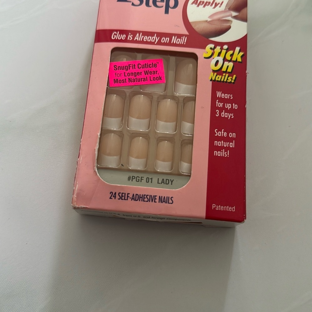 French Tip  Press On nails